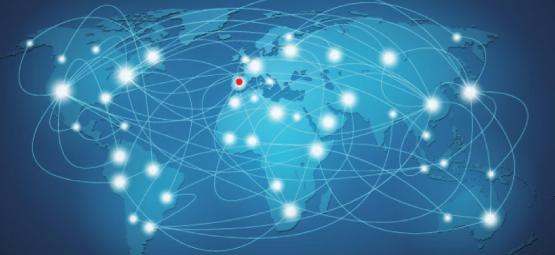 interconnected global map